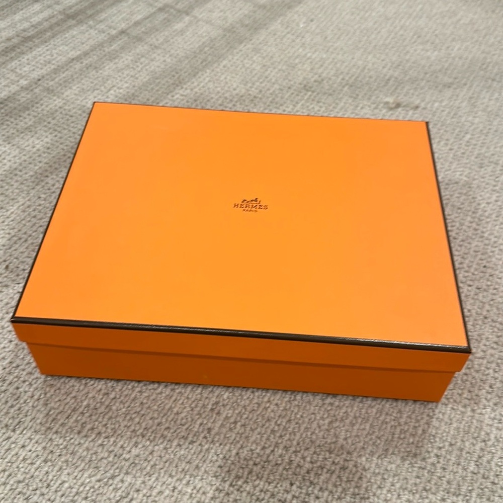 Hermès H Sandal Box with Dust Bags